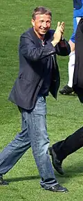 Dan Petrescu, former captain of Steaua in 1991.