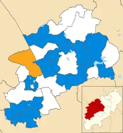 2010 results map