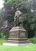 DeWitt Clinton Memorial, 1855, at Green-Wood Cemetery, Brooklyn