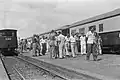 C1413 locomotive shunting at Purwokerto station