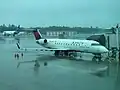 Delta Connection CRJ200 at Gate 6 in MHT