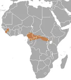 Map of range