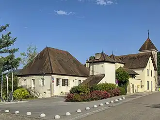 The village centre