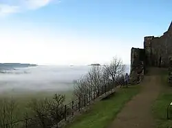 View over the clouds