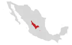 Map of range