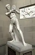 Diskobolos preparing to throw, Chatsworth House