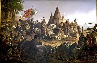 Powell's Discovery of the Mississippi by De Soto, 1541 A.D.