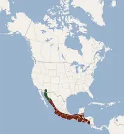 Map of range