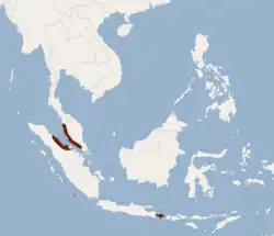 Map of range