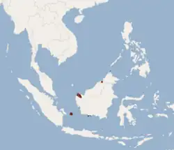 Map of range