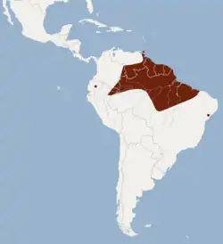 Map of range