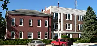 Dixon County courthouse in Ponca