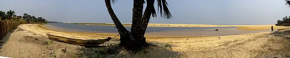 Djeno : Beach landscape view
