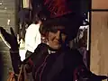 Laura Kerr as Dolly Levi from backstage.