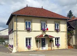 The town hall in Dombrot-sur-Vair