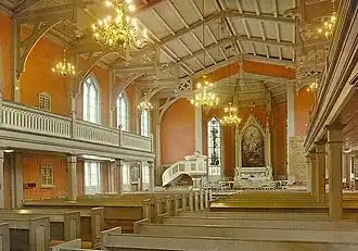 Interior Tromsø Cathedral