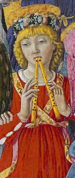 Renaissance recorders played double.