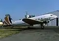 Douglas DC-3 F-BAXR of Uni-Air in Toulouse in 1977