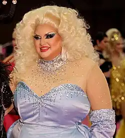 British-born female drag queen Victoria Scone