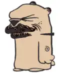 Droolia A slobbery female Bullmastiff who is in love with Poo Poo, much to his annoyance.[citation needed]