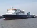 Dublin Viking berthed at Twelve Quays, Birkenhead