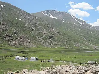 6. View of the camp (a.k.a. hotel) near Mulla ki Basti