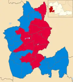 2018 results map