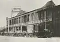 General service wagons built for the Australian Army in 1915 for World War 1, outside the Duncan & Fraser factory at 46&nbsp;Franklin Street