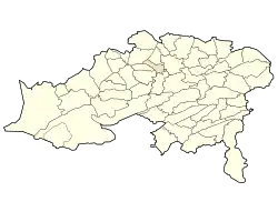 Location of Merouana in the Batna Province