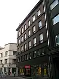 A late functionalistic apartment building in the Old Town of Tallinn, built in 1937 with H.Berg.
