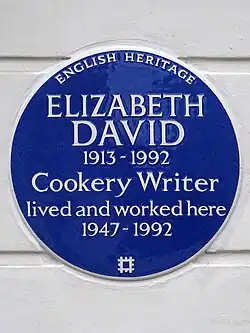 memorial plaque bearing David's name and dates