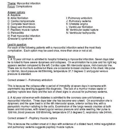 EMQ example