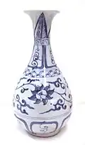 Early blue and white ware, first half of 14th century, Jingdezhen