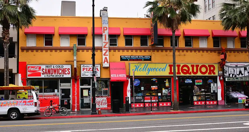 Near the TCL Chinese Theater