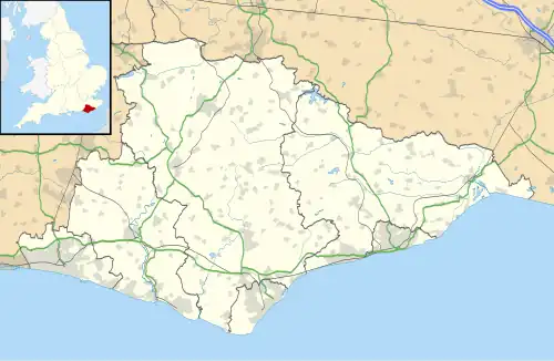 Charleston Farmhouse is located in East Sussex