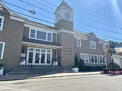East Williston Village Hall, Library, and Fire Department in 2021