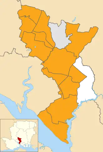 2019 results map