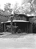 The North Gatehouse in 1979 (designed by the architect Alexander J. Davis).