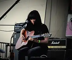 Edith Crash performing Make Music Pasadena, 2014