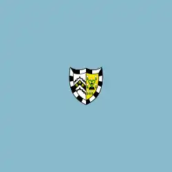 Flag of Gonville and Caius College, Cambridge taken to Antarctica[27]