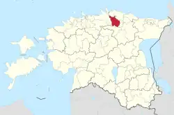 Kadrina Parish within Lääne-Viru County.