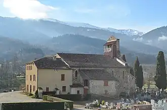 The church in Brassac