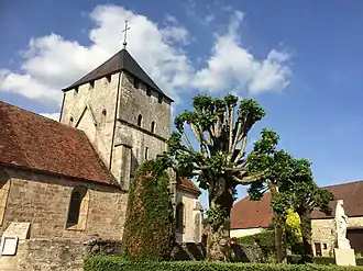 The church in Champigny-lès-Langres