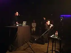 In concert at "Sala Zero", Tarragona, in January 2016