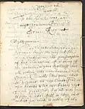 E. Polwhele. The frolicks: dedicatory letter from Polwhele to Prince Rupert, page 1. 1671.