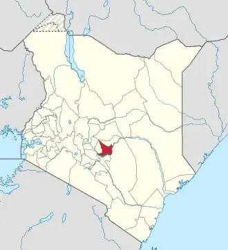 Location in Kenya