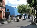 Entrance to the station on Tacuba street