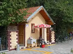Service building