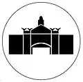Pictogram for Recife station, depicting the former central railway station