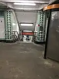Northbound stairs